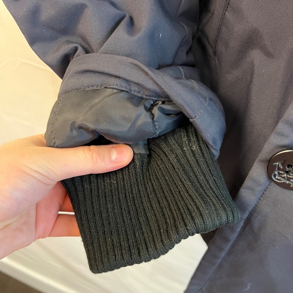 SCHOTT Bros - Vintage Peacoat - 2 in 1 Collar Lined Coat- Navy XL - 80% OFF SALE - Picture 15 of 16